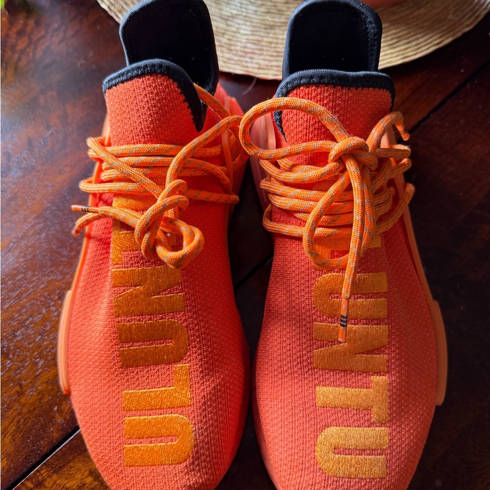 Orange Athletic Sneakers
